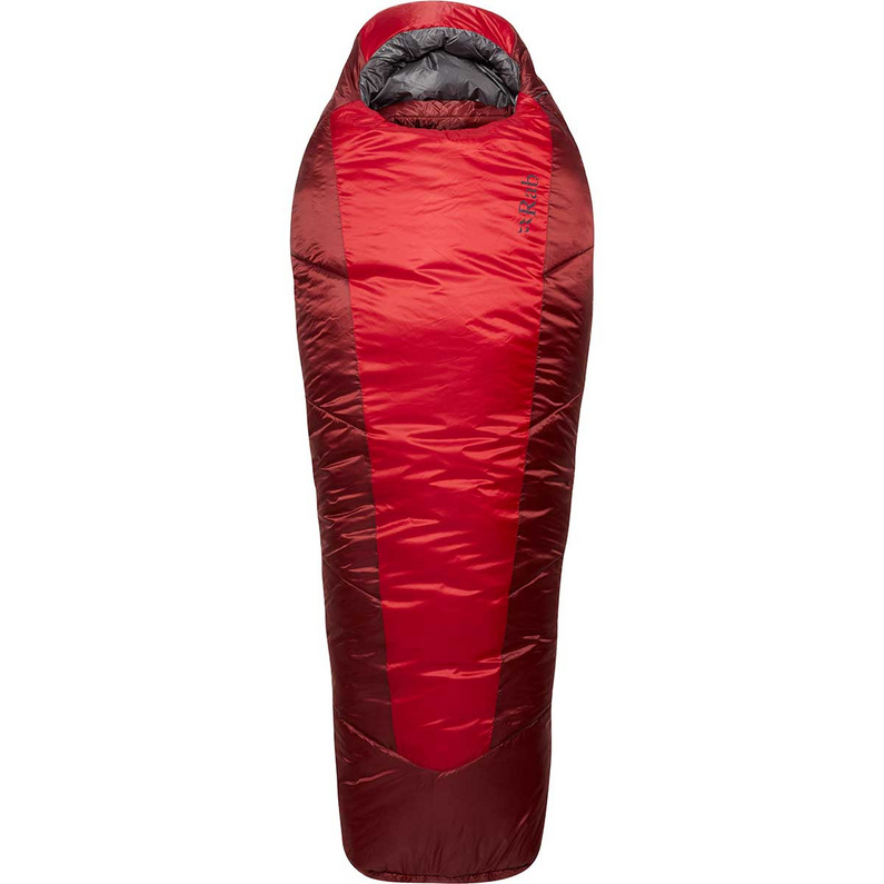 Женский спальный мешок Solar Eco 3 Rab, красный