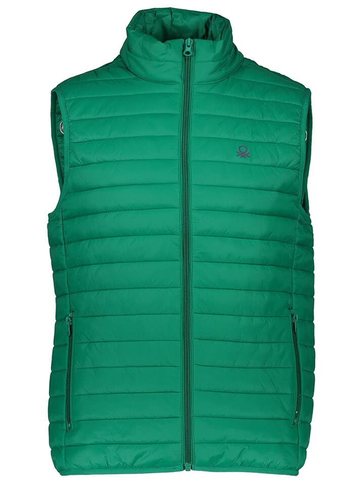

Утепленный жилет Benetton, зеленый