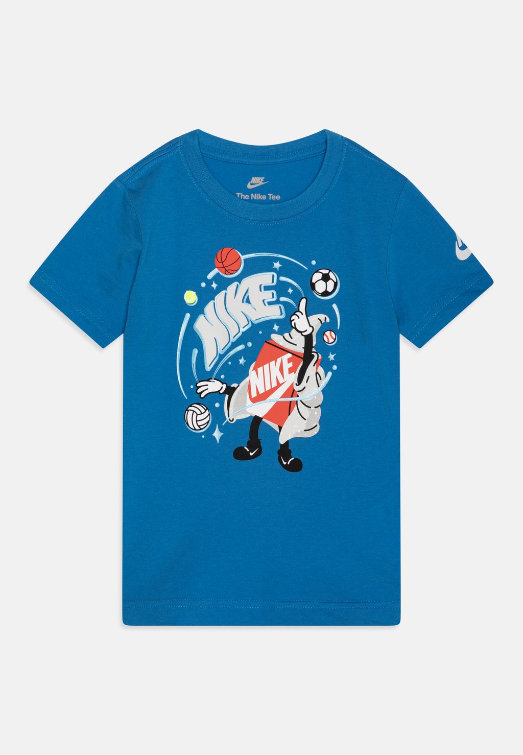 

Футболка с принтом MAGIC BOXY TEE Nike Sportswear, цвет light photo blue