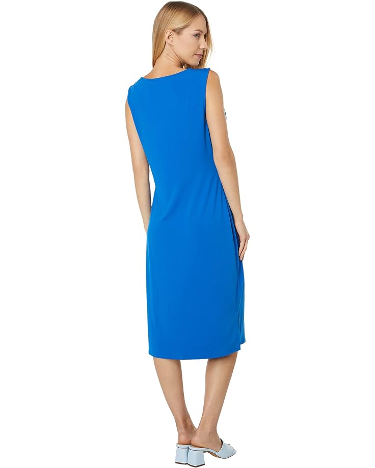 Платье H Halston Sleeveless Twist Back Detail Dress, цвет Lapis Blue платье h halston sleeveless spaghetti strap tier dress цвет parakeet