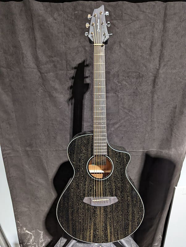 

Акустическая гитара Breedlove Rainforest S Concert African Mahogany Black Gold CE Acoustic Guitar