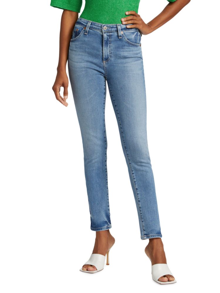 Узкие прямые джинсы Mari Ag Jeans, цвет Resort pandanus resort