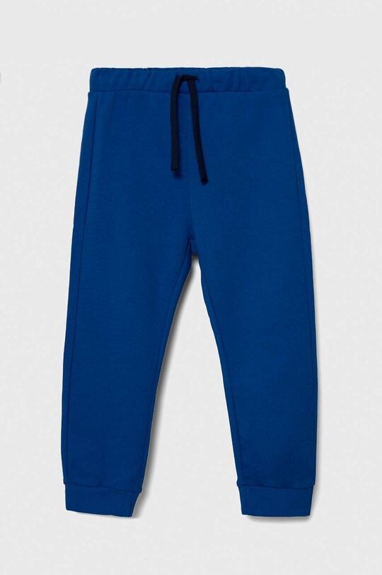 

Детские хлопковые спортивные штаны United Colors of Benetton, синий