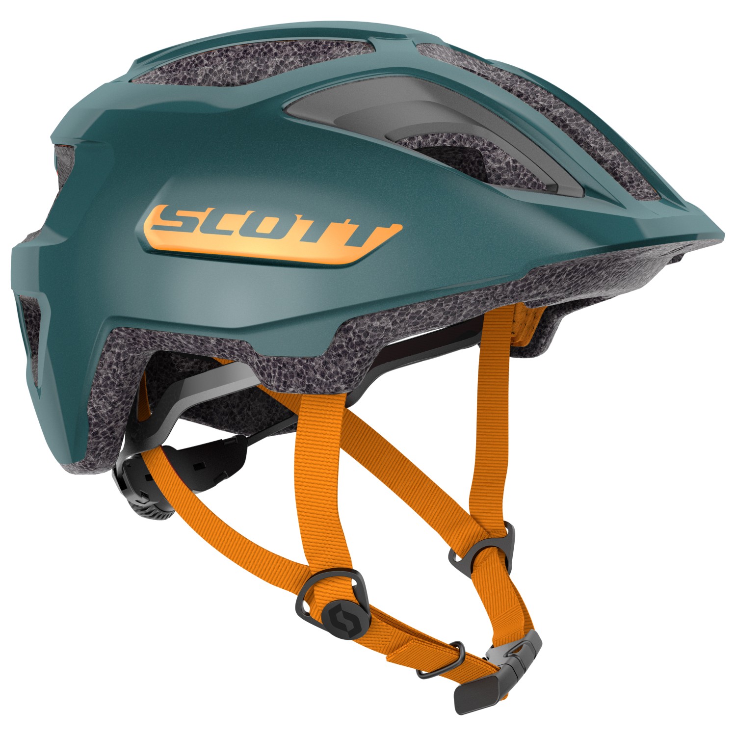 Велосипедный шлем Scott Kid's Helmet Spunto (CE) Junior, цвет Juniper Green шлем scott spunto kid ce atlantic blue