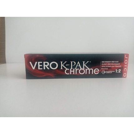 цена Joico VERO K-PAK Chrome Demi Permanent Creme Color RM5 Бирманский рубин 74 мл