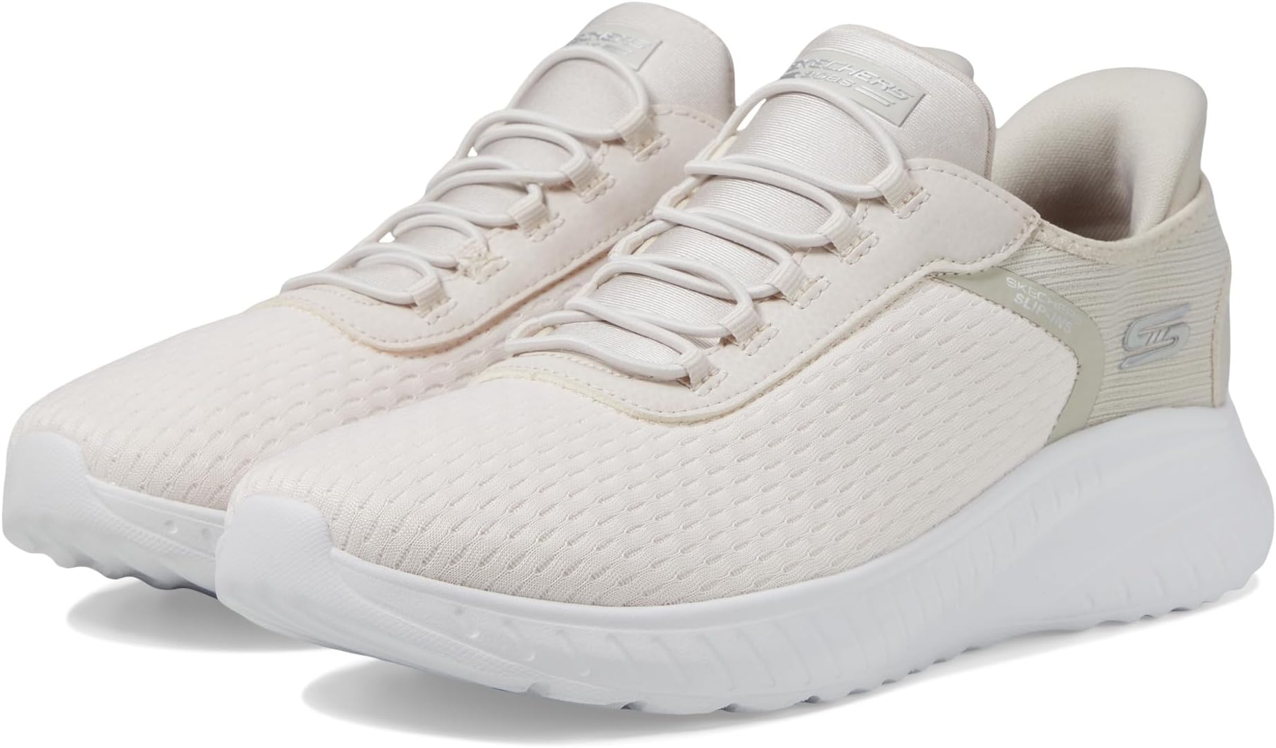 Кроссовки Bobs Squad Chaos - In Color Hands Free Slip-Ins BOBS from SKECHERS, цвет Off-White кроссовки bobs from skechers bobs squad chaos face off цвет nude