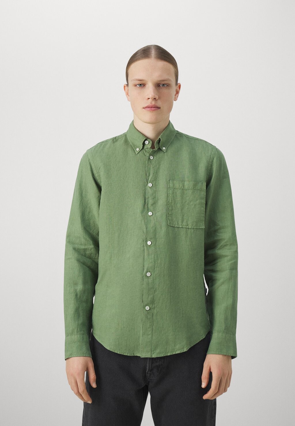 

Рубашка ARNE NN.07, цвет hedge green