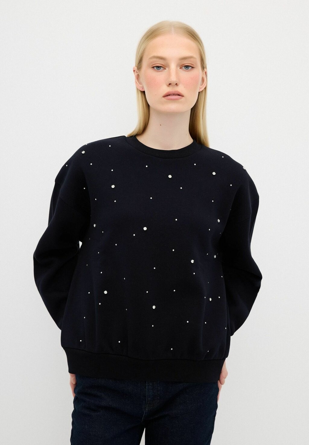 

Толстовка CREW NECK STONE adL, темно-синий