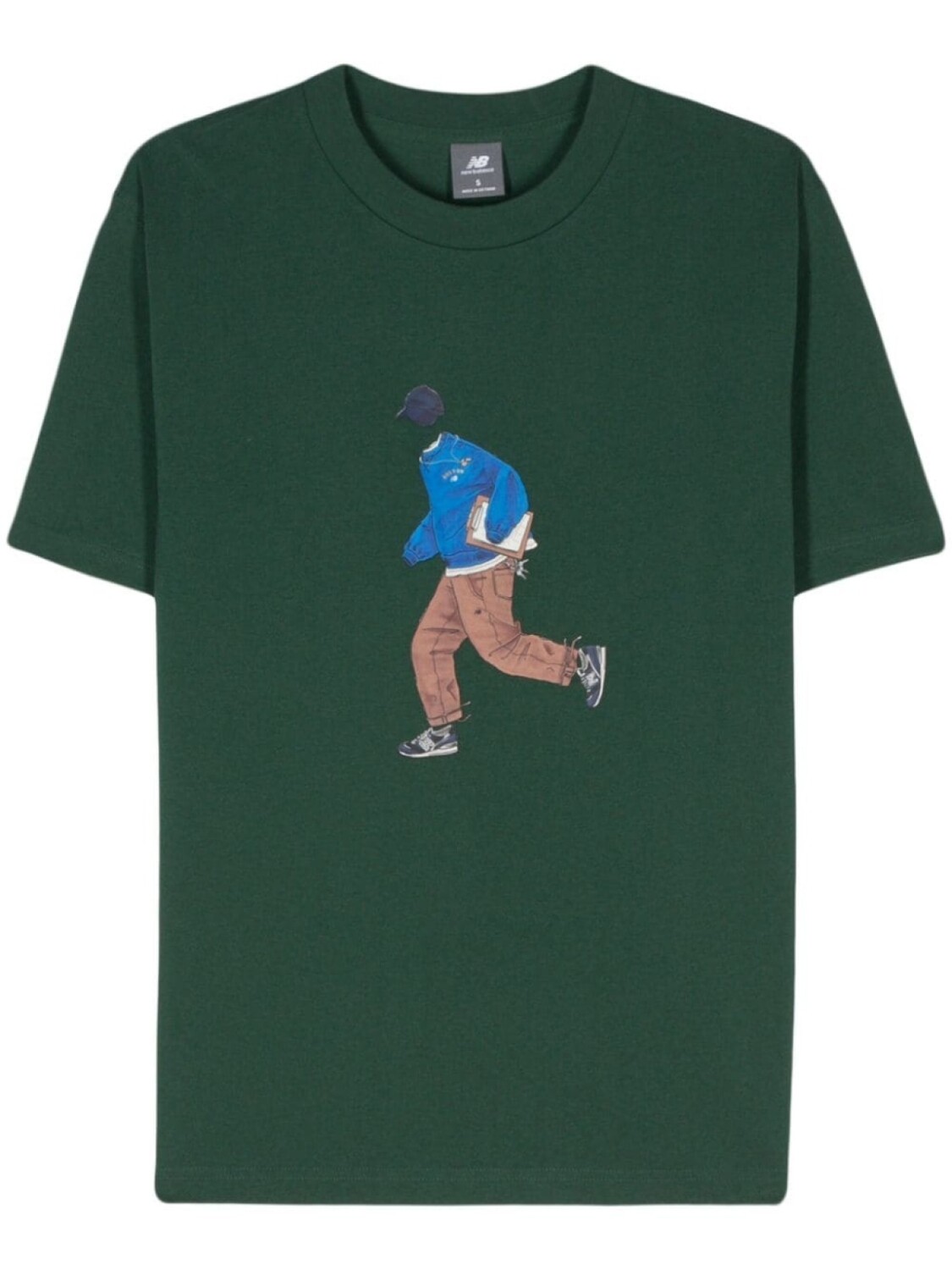 

Футболка Athletics Sport Style New Balance, зеленый