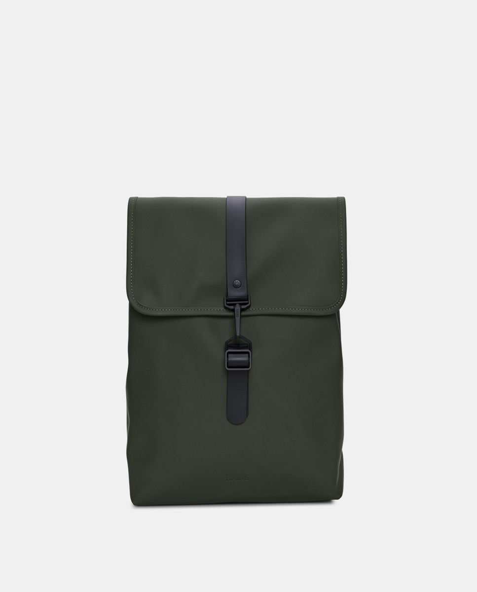 Военный зеленый водостойкий рюкзак среднего размера Rains мини рюкзак rains черный