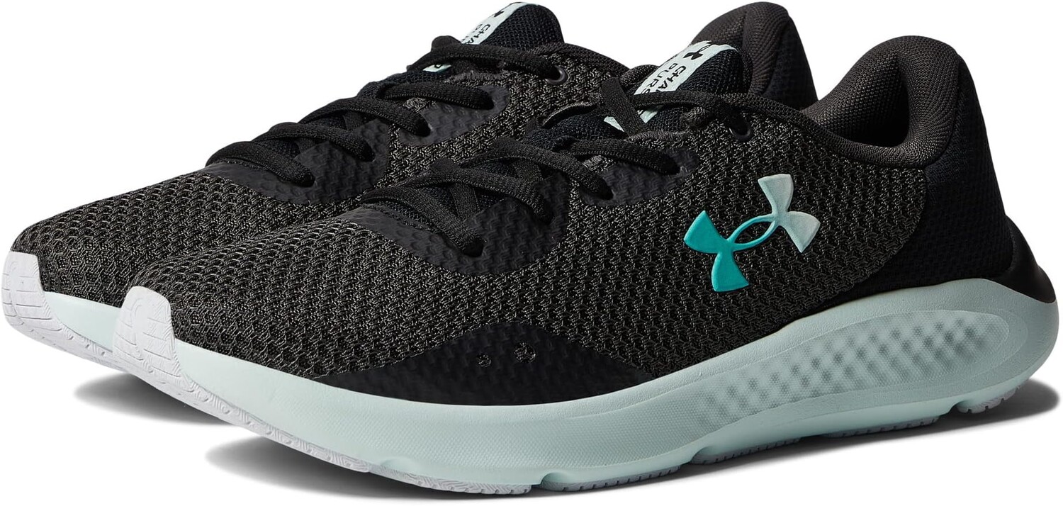 

Кроссовки Charged Pursuit 3 Under Armour, цвет Jet Gray/Black/Sea Mist