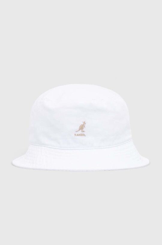 

Хлопковая шапка Washed Bucket Hat K4224HT WHITE Kangol, белый