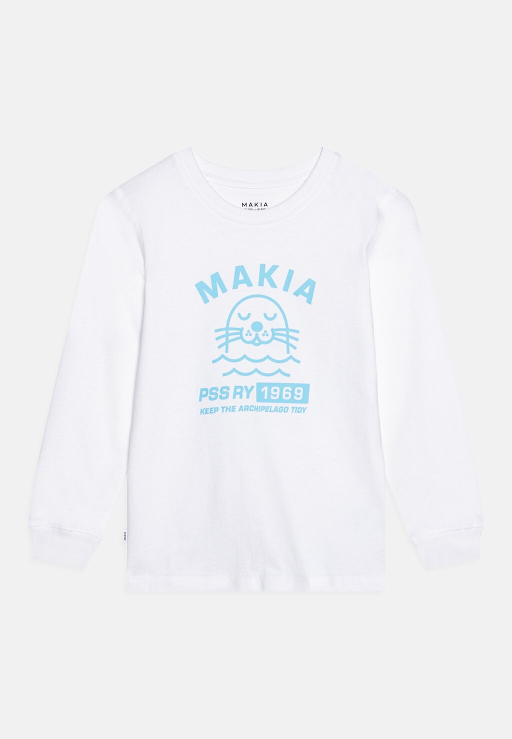 

Топ с длинными рукавами VÄNÖ LONG SLEEVE UNISEX Makia, цвет white