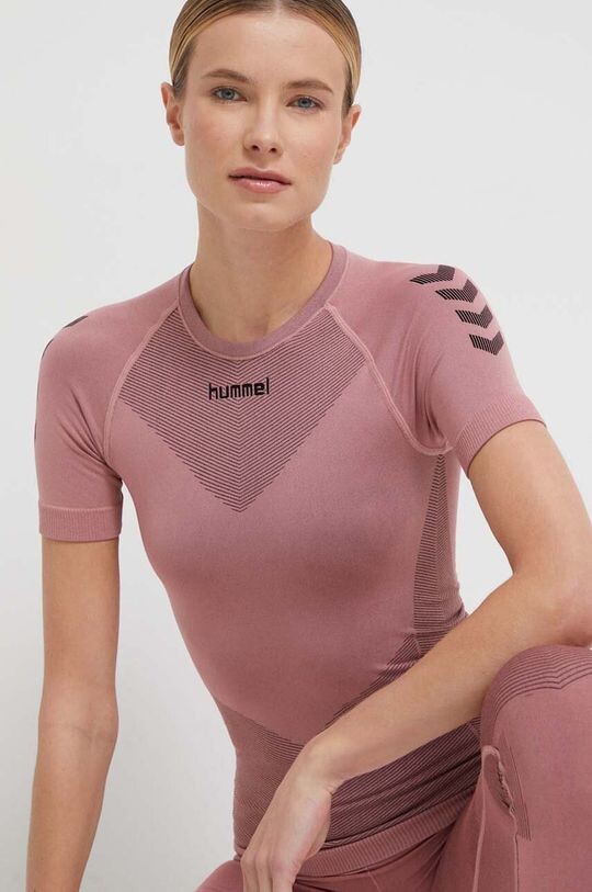 

Тренировочная футболка First Hummel, розовый