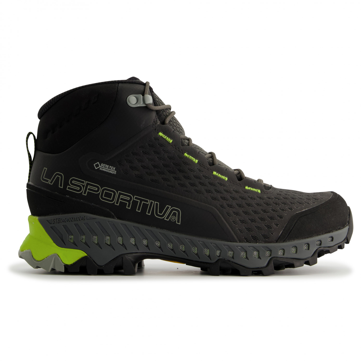 Ботинки для прогулки La Sportiva Stream GTX, цвет Carbon/Apple Green
