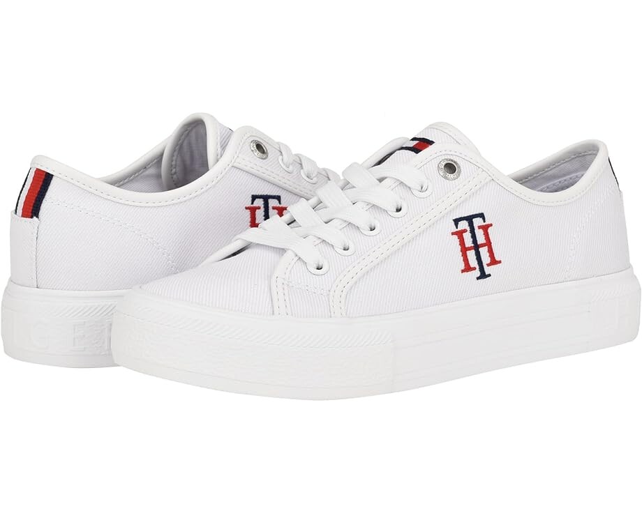 

Кроссовки Tommy Hilfiger Alezya, цвет White Stripe Multi