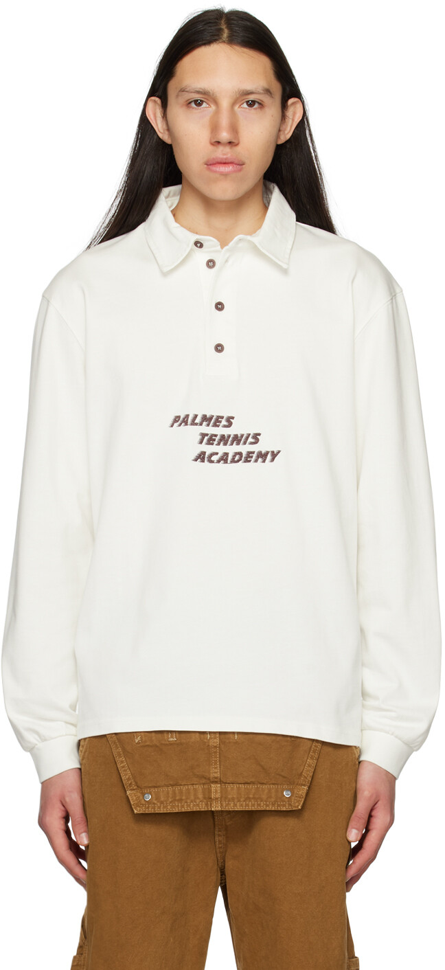 

Поло с длинными рукавами Off-White Academy Rugby Palmes