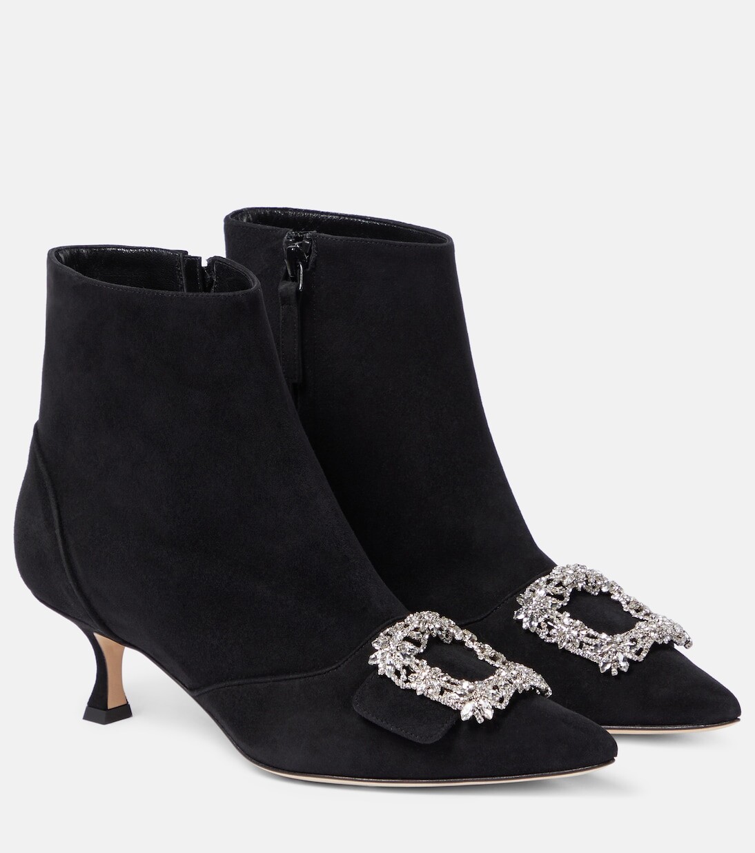

Ботильоны baylow с декором Manolo Blahnik, черный