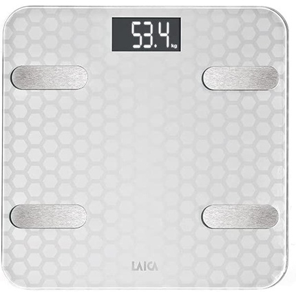 Laica LA283 Электронные Bluetooth-весы для определения состава тела, белые