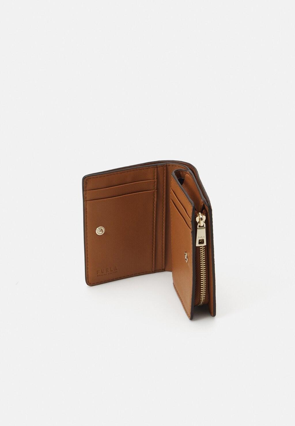 

Кошелек CAMELIA COMPACT WALLET ZIP Furla, коричневый
