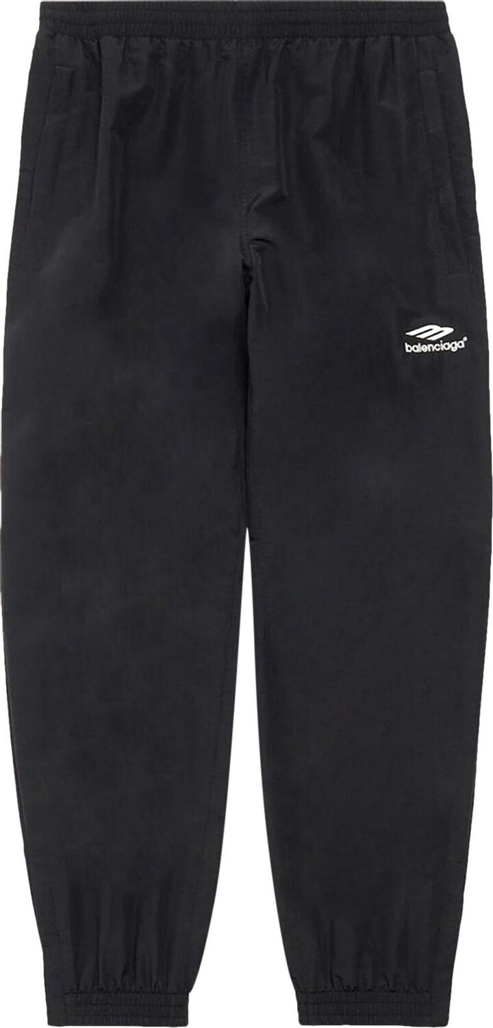 

Брюки Balenciaga 'Black', черный