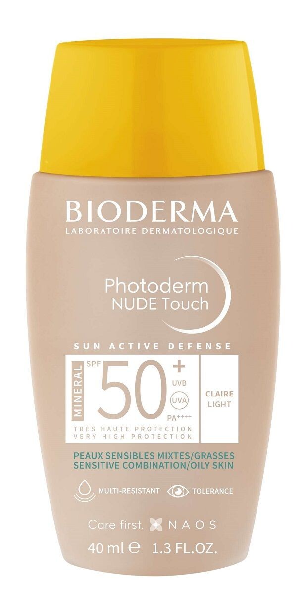 

Bioderma Photoderm Nude Touch Mineral SPF50+ Праймер для лица, Jasny