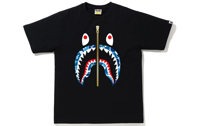 

Футболка унисекс A BATHING APE, Черный/Розовый/Золотой
