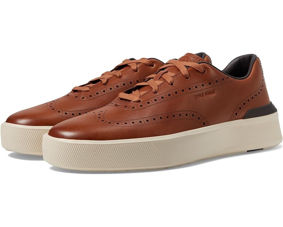 

Кроссовки Cole Haan Grandpro Crew Wing Tip, цвет British Tan/Birch