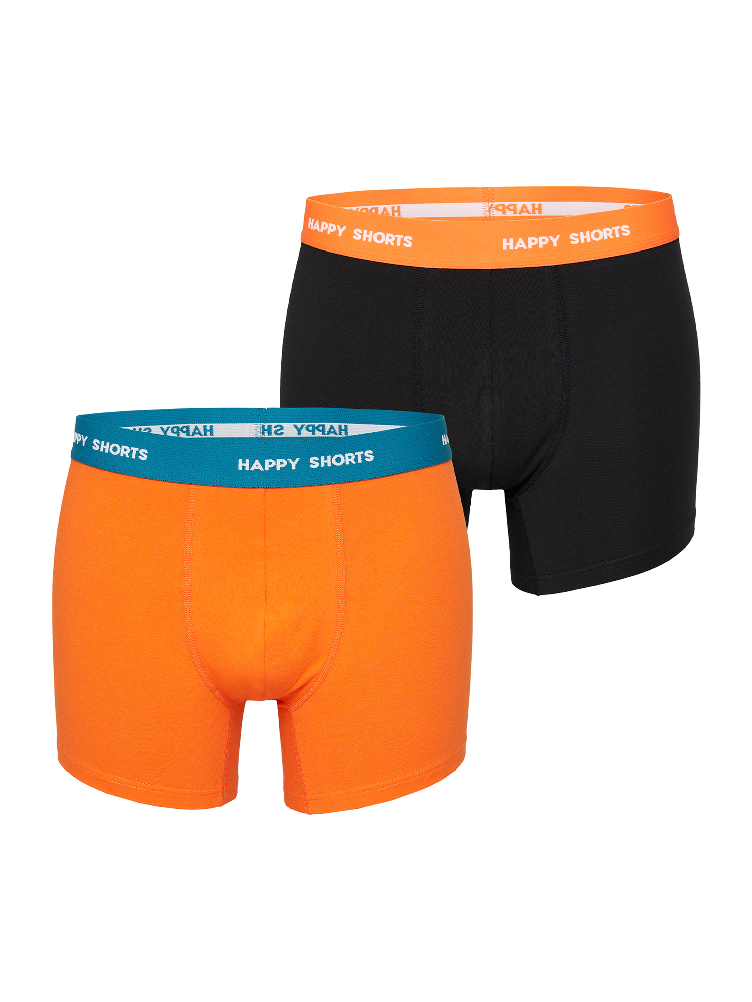Боксеры Happy Shorts Retro Pants Jersey, цвет Orange+Black