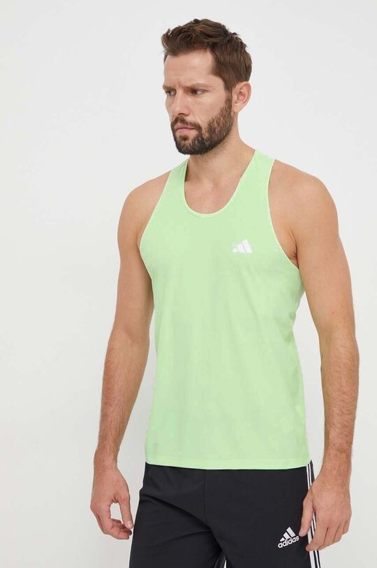 

Собственная футболка для бега The Run adidas Performance, зеленый
