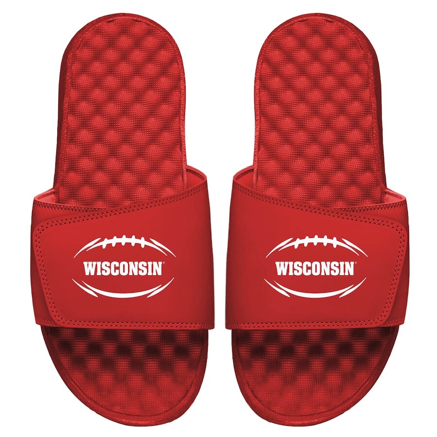 

Шлепанцы ISlide Wisconsin Badgers, красный