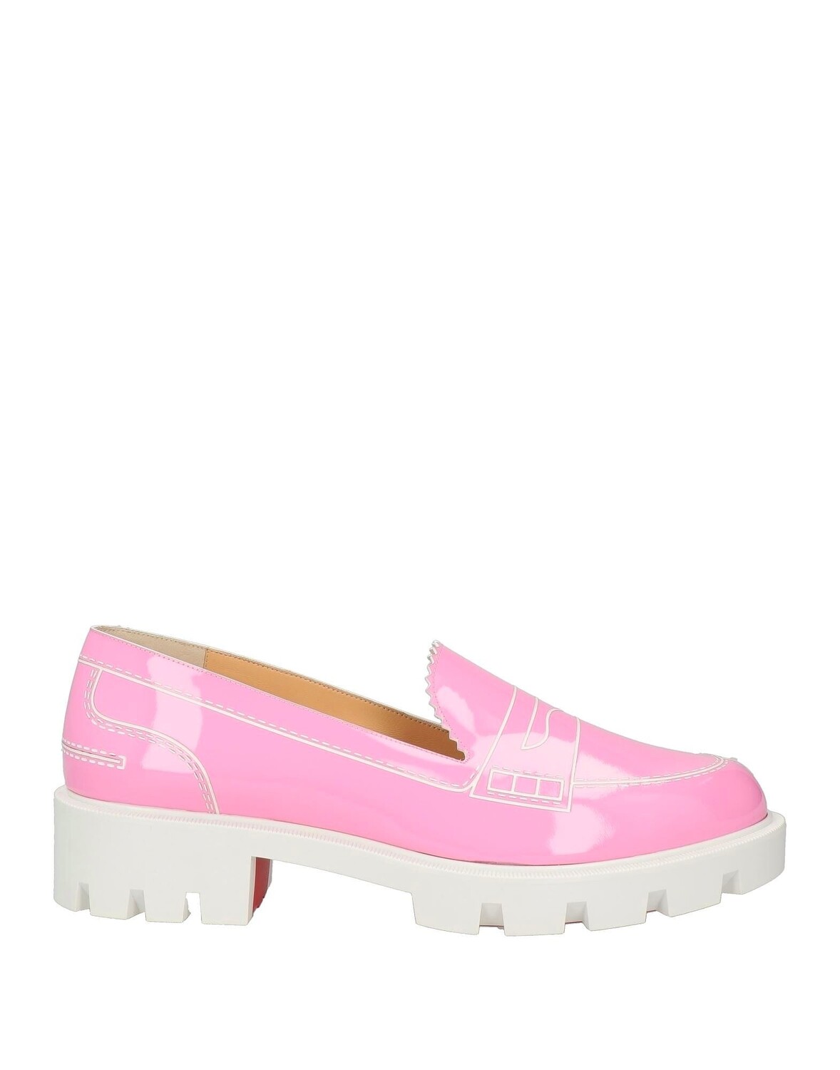 

Лоферы Christian Louboutin, розовый