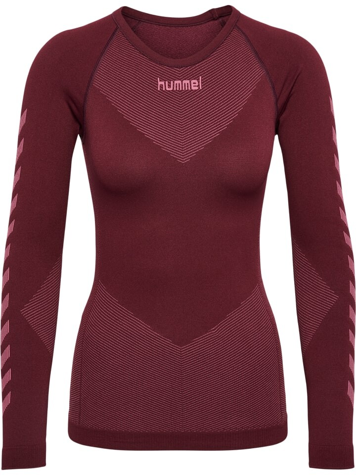 

Спортивная футболка Hummel L/S First Multisport Damen, бордовый