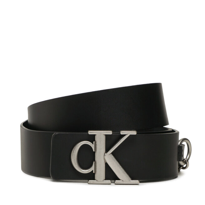 

Ремень Calvin Klein Jeans MonoHardware Leather, черный