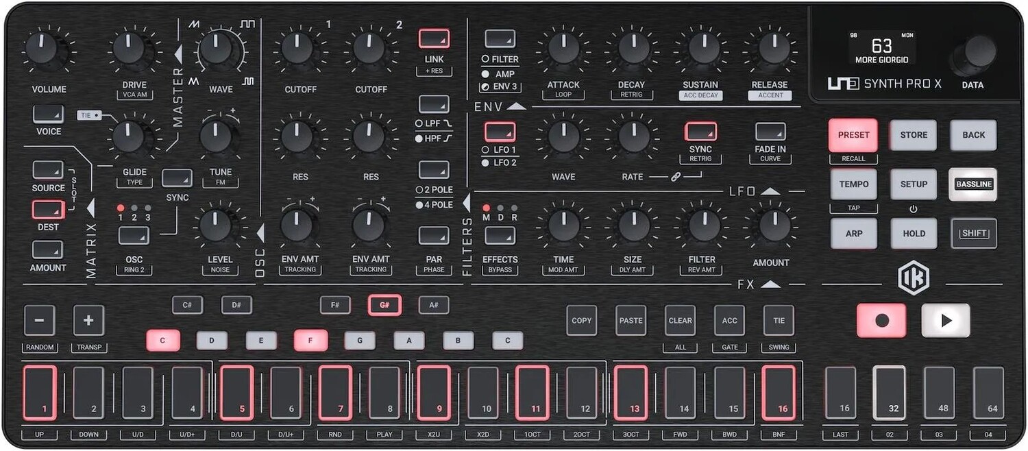 

Новый парафонический аналоговый синтезатор IK Multimedia UNO Synth Pro X