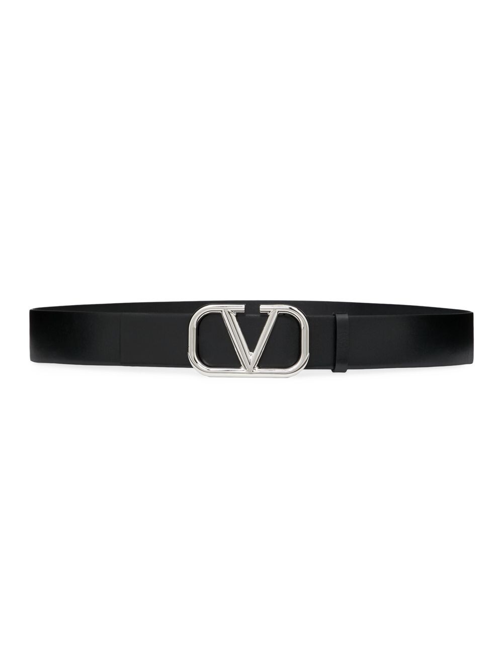 

Ремень из телячьей кожи с логотипом VLogo Valentino Garavani, черный