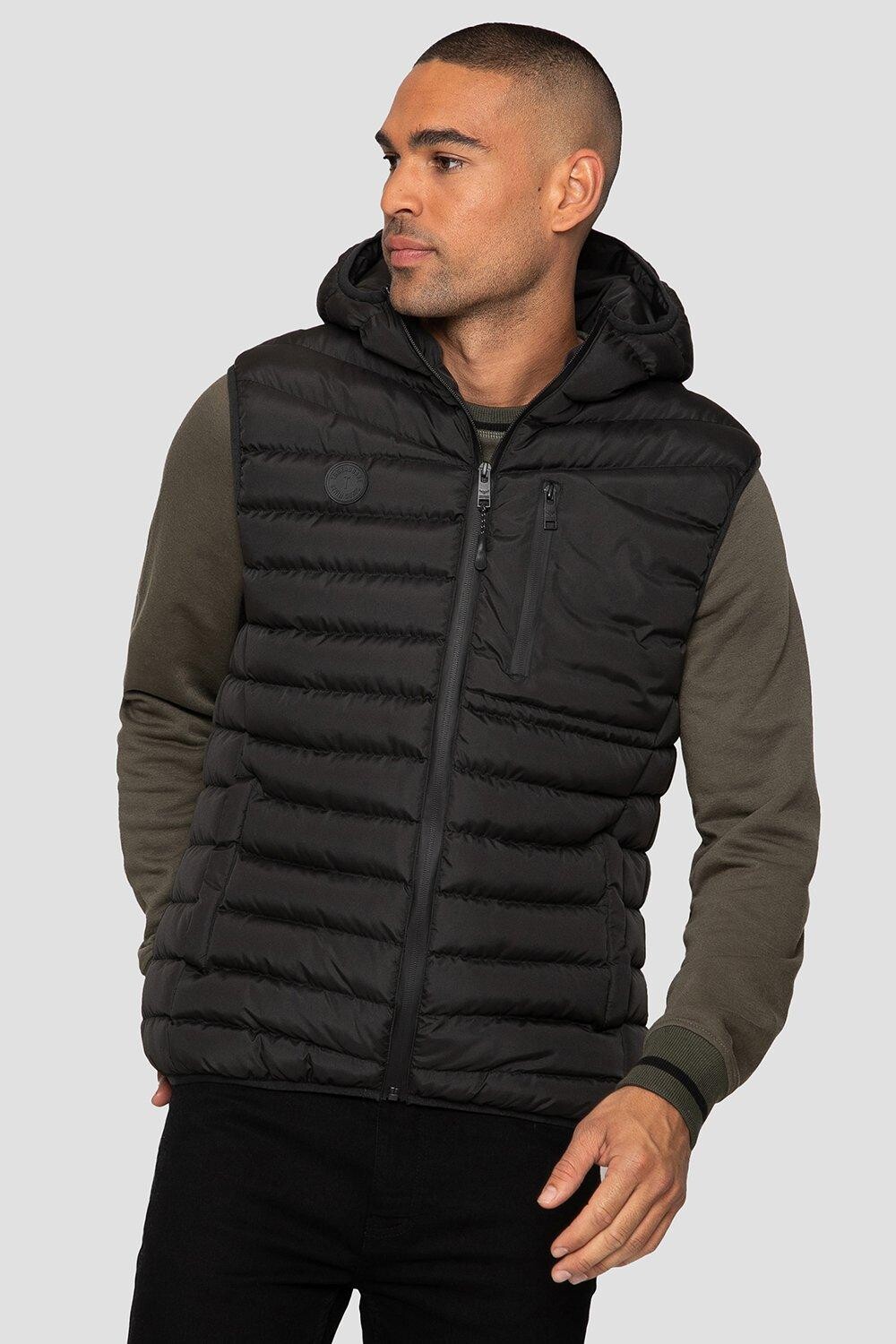 

Легкий стеганый жилет Horsley Threadbare, черный