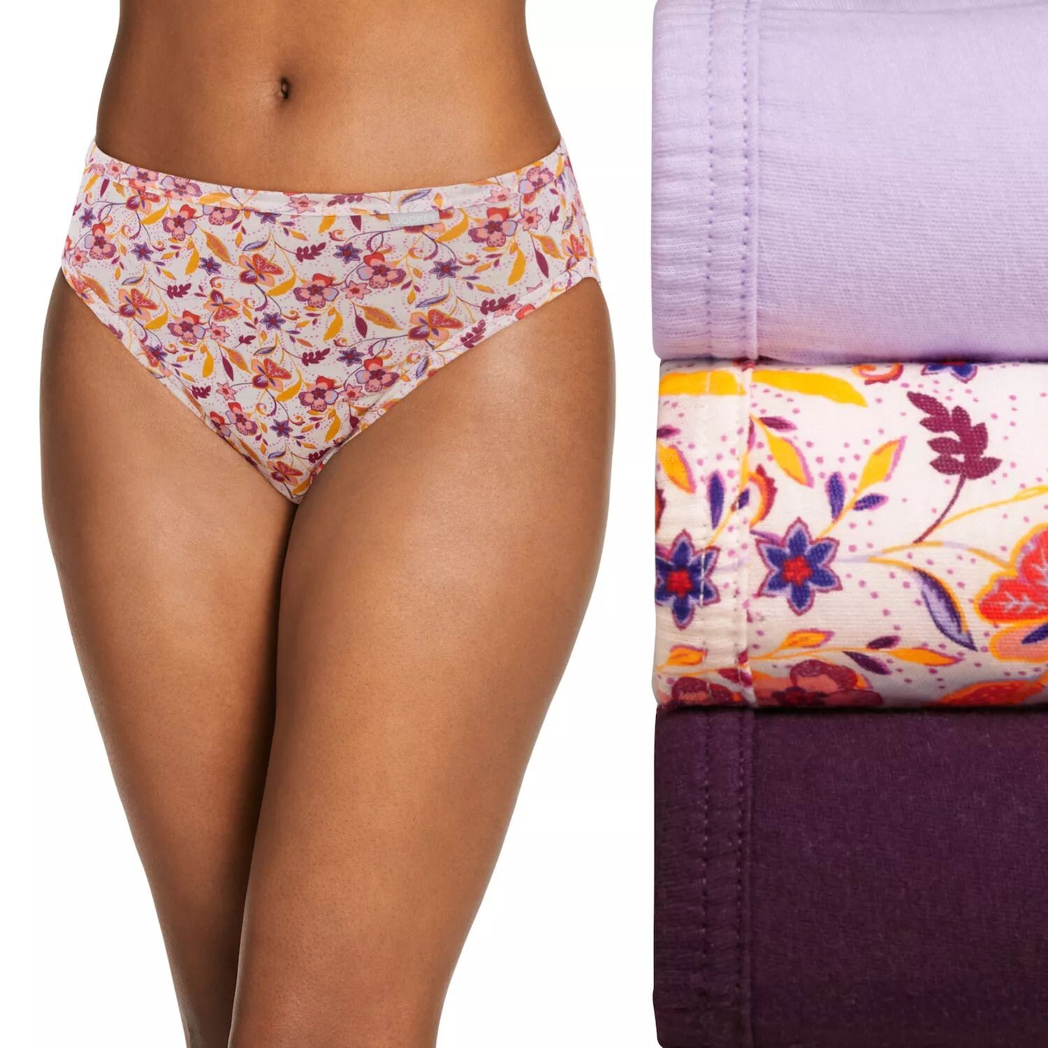 

Комплект из 3 трусов французского кроя Plus Size Jockey Elance 1485 Jockey