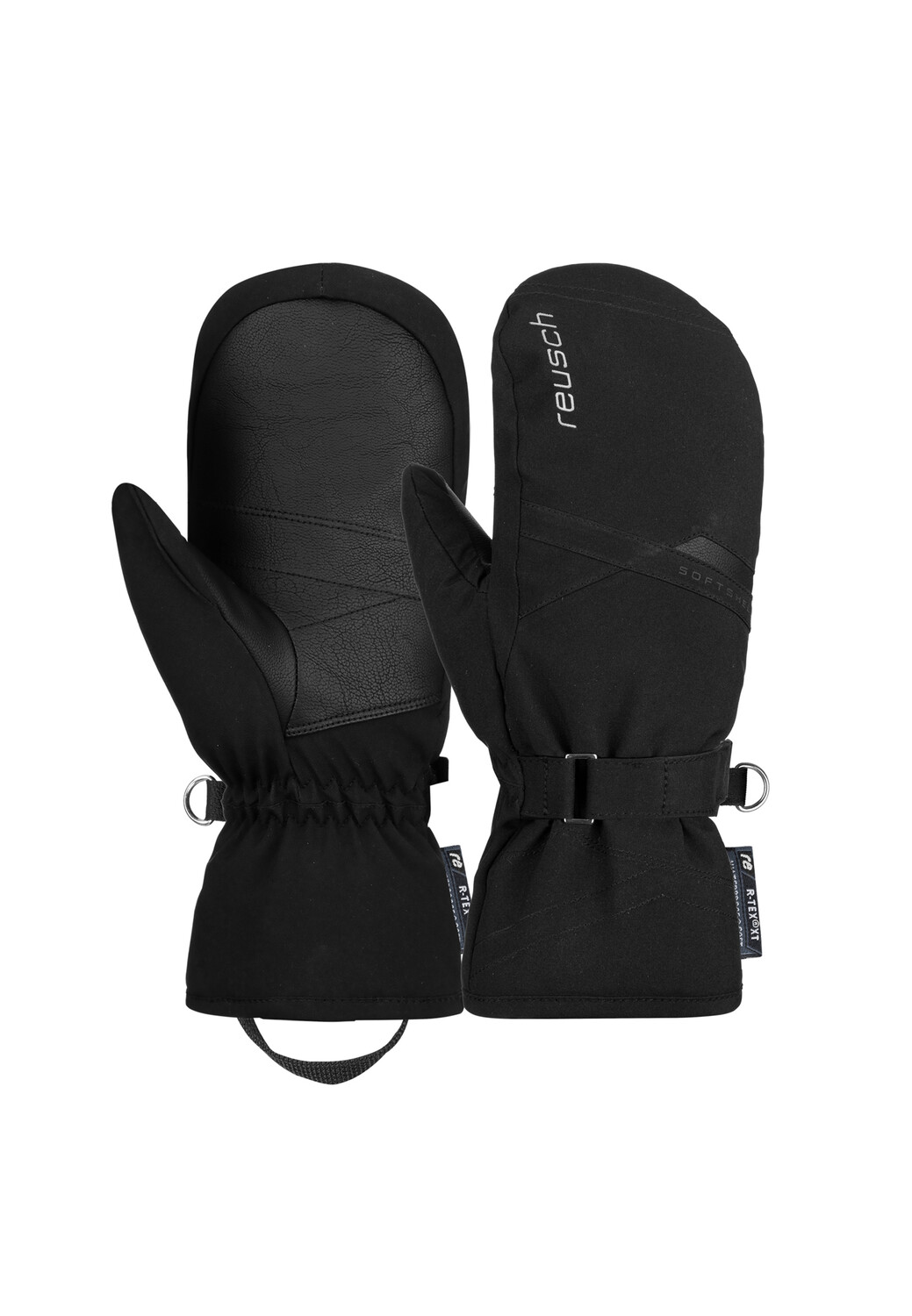 Варежки Reusch Helena R TEX XT Mitten, цвет 7702 black/silver