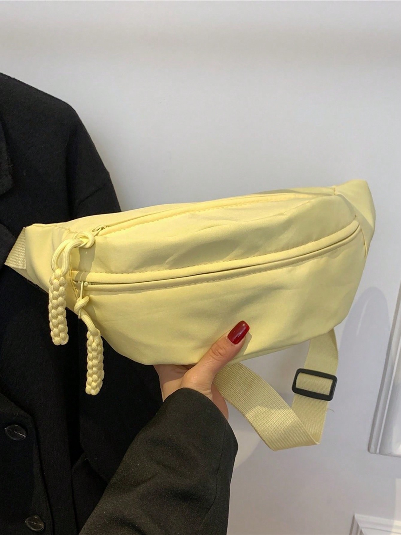 Модная нейлоновая сумка через плечо, желтый