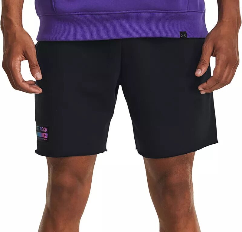 

Мужские махровые шорты Under Armour Project Rock Heavyweight, черный