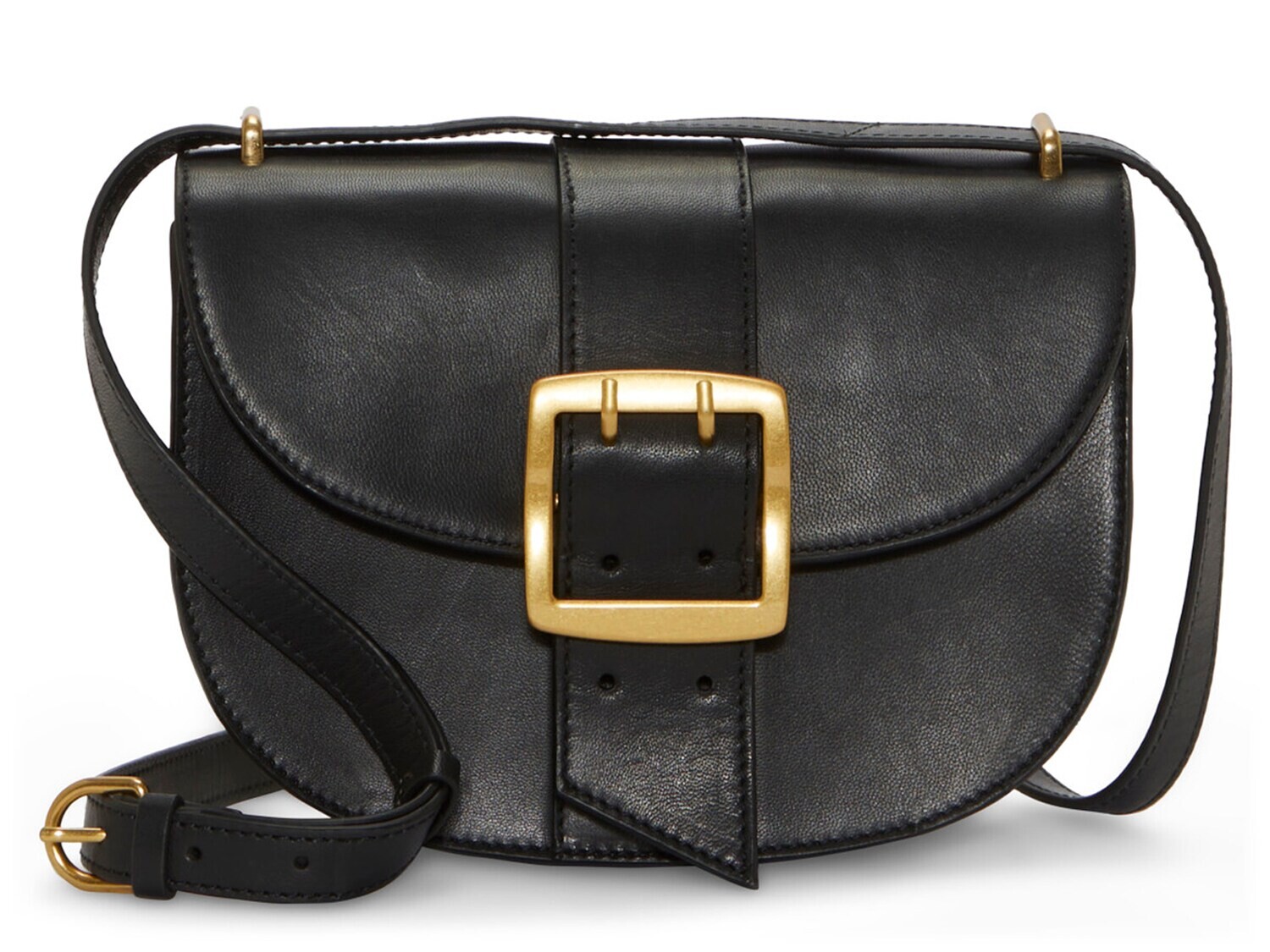 

Кожаная сумка через плечо Vince Camuto Kapis, черный