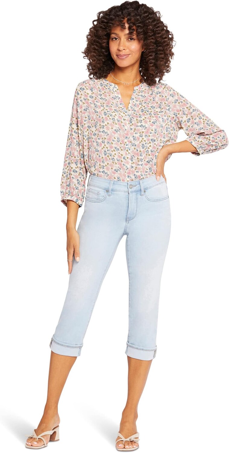 

Джинсы Petite Marilyn Crop Cuff in Brightside NYDJ, цвет Brightside