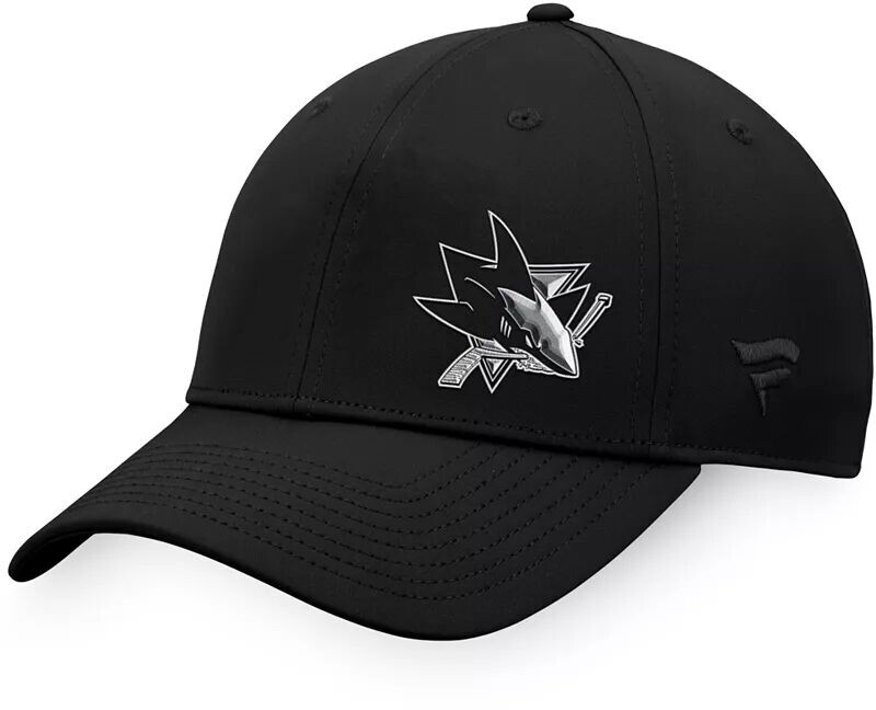 

Черная регулируемая кепка NHL San Jose Sharks Authentic Pro Road 2023