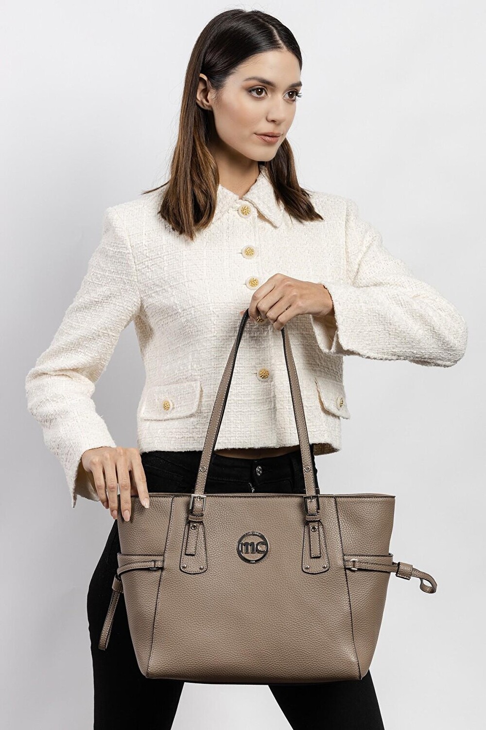 

Норковая женская сумка на плечо Magdelen MC221101449 Marie Claire