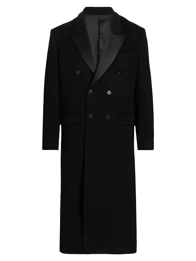 Двубортное пальто Opera Ernest W. Baker, черный цена и фото