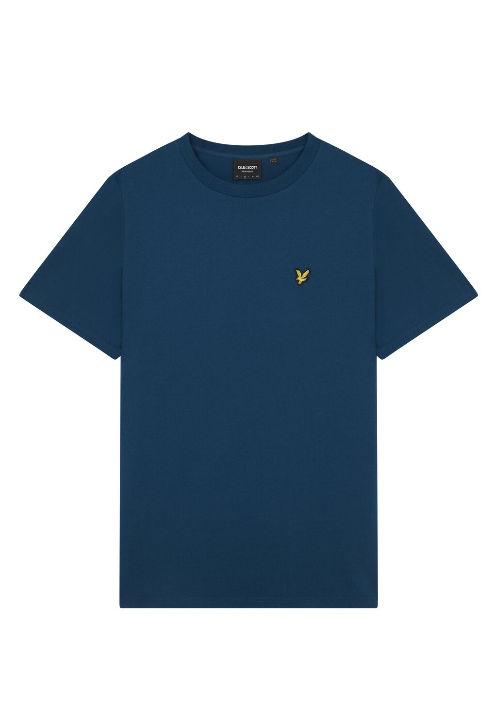 

Базовая футболка Lyle & Scott, апрель темно-синяя, Синий