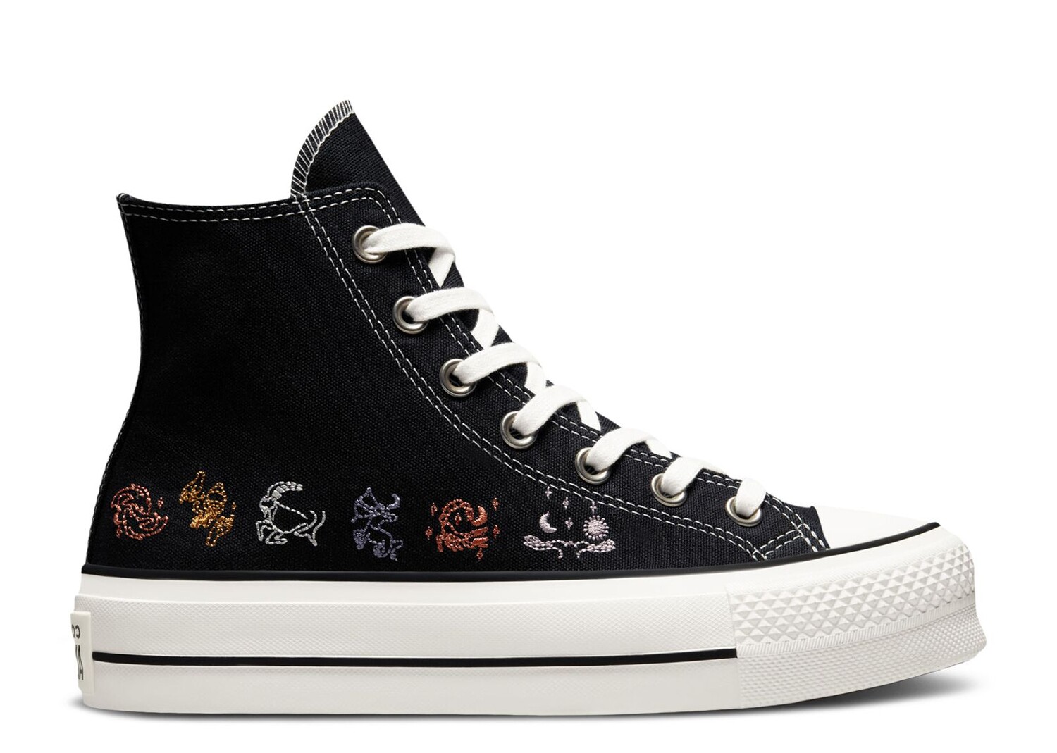 

Кроссовки Converse Wmns Chuck Taylor All Star Platform High 'Mystic World - Zodiac Sign', черный