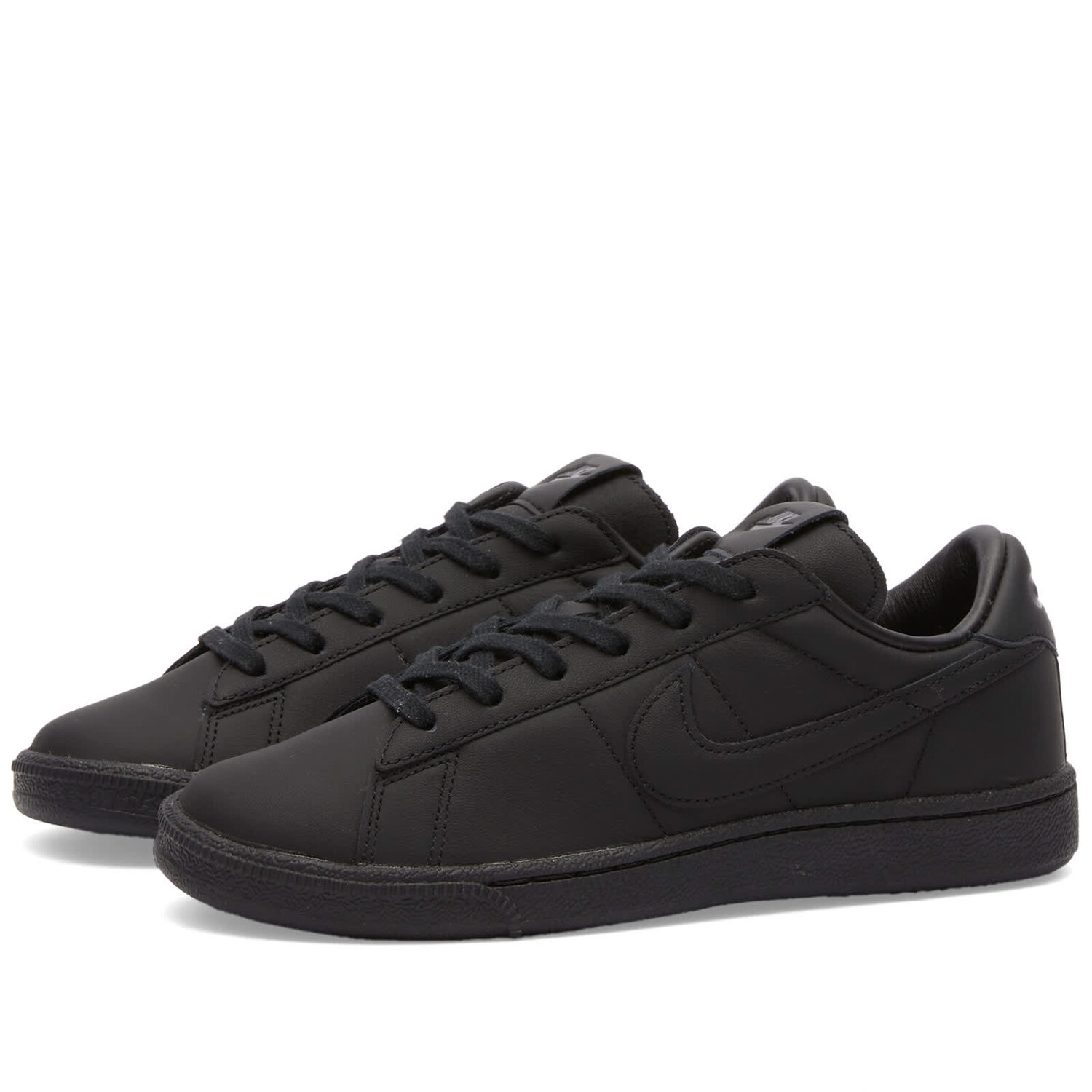 Кроссовки Comme Des Garçons Black X Nike Tennis Classic, черный кроссовки nike black comme des garçons x tennis classic black черный