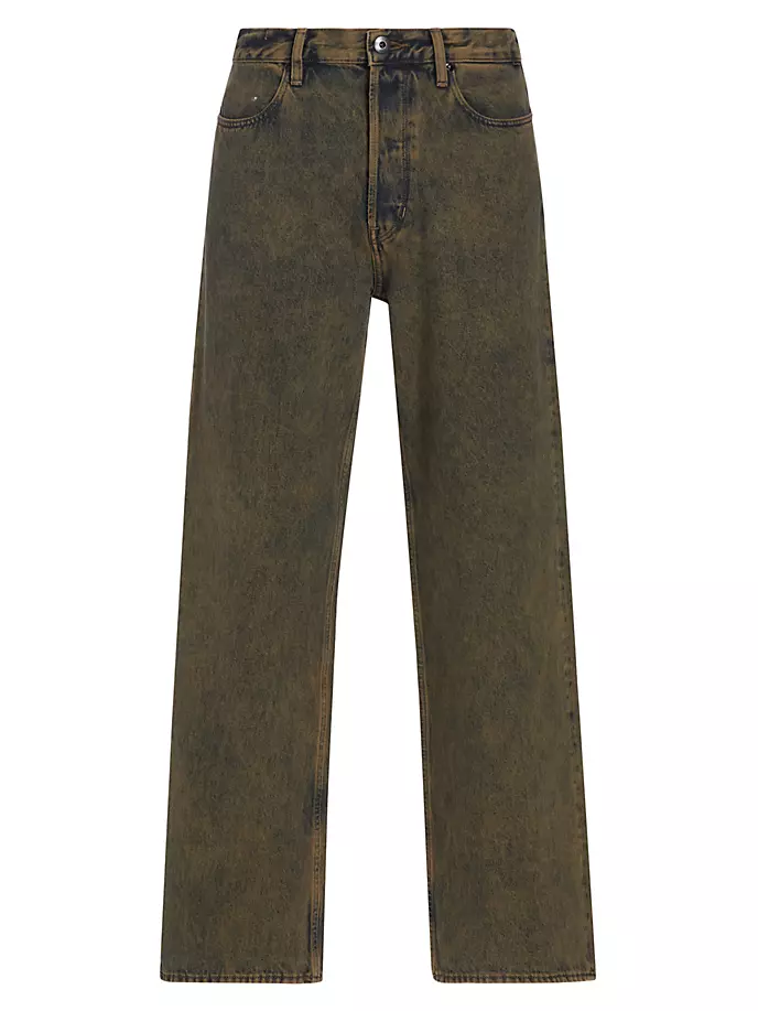 Прямые джинсы D-Type 96 G-Star Raw, цвет worn in fallen leaves parsley leaves 100 g